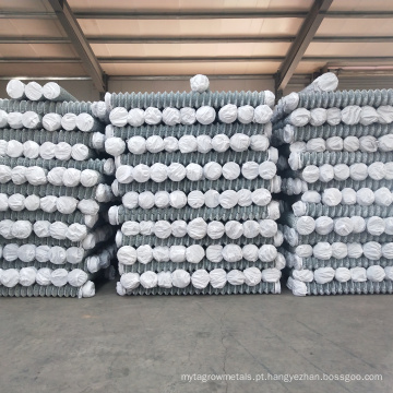 PVC plástico galvanizado Cottaed Chain Link Cerking